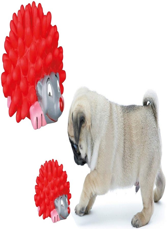 Western Era Playful Procupine Squeaky Toy for Playtime of Cute Friend of Natural Rubber for Dog/ Puppy/ Kitten/ Cat (Random) - Image 1